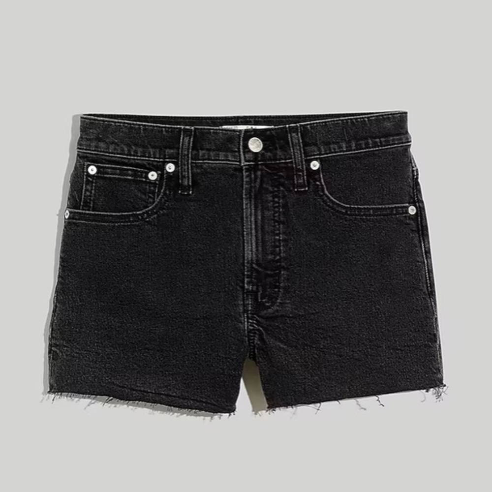 Madewell The Perfect Vintage Jean Short in Lunar Wash